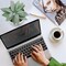 Mini Artificial Agave Succulent in Ceramic Pot with Bamboo Tray – Faux Small Potted Plant for Home Office Desk, Living Room, Shelf & Modern Decor (5.9")